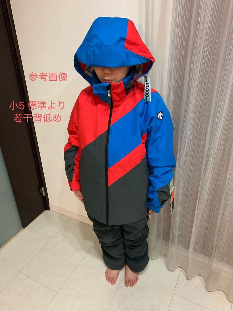 超美品デサント　スキーウェア　ジュニア160