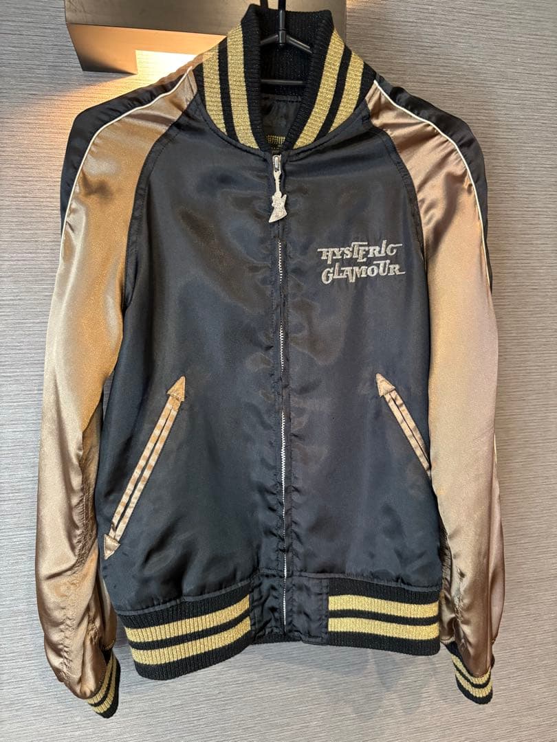 hysteric glamor ヒステリックグラマー スカジャン　バイクガール