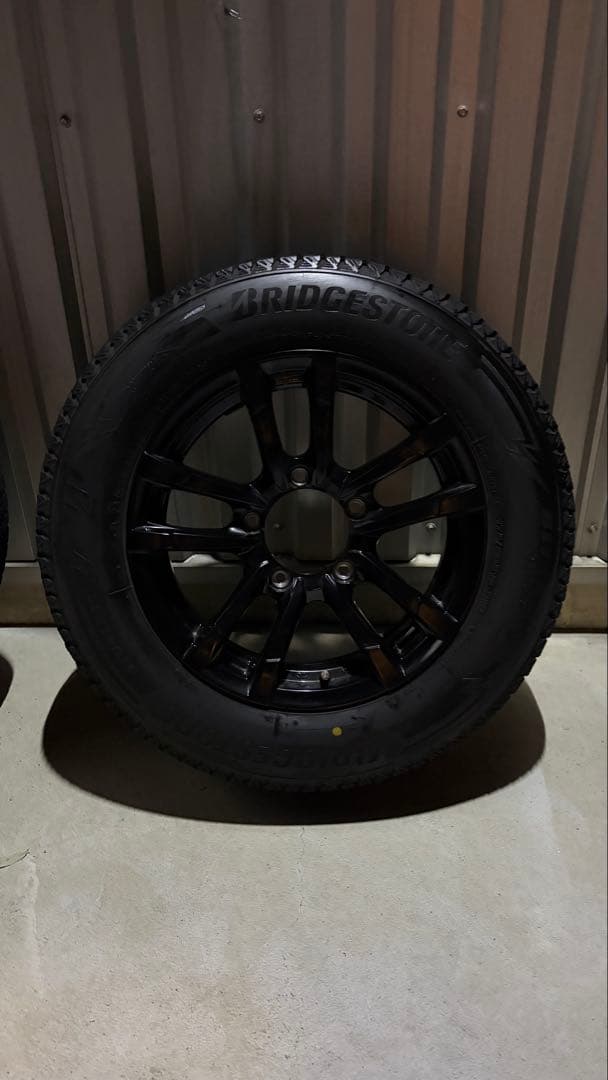 175/80R16インチジムニースタッドレスタイヤホイールセットブリジストン