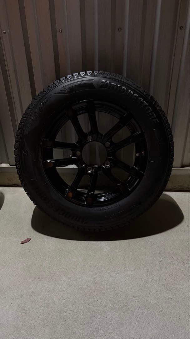 175/80R16インチジムニースタッドレスタイヤホイールセットブリジストン