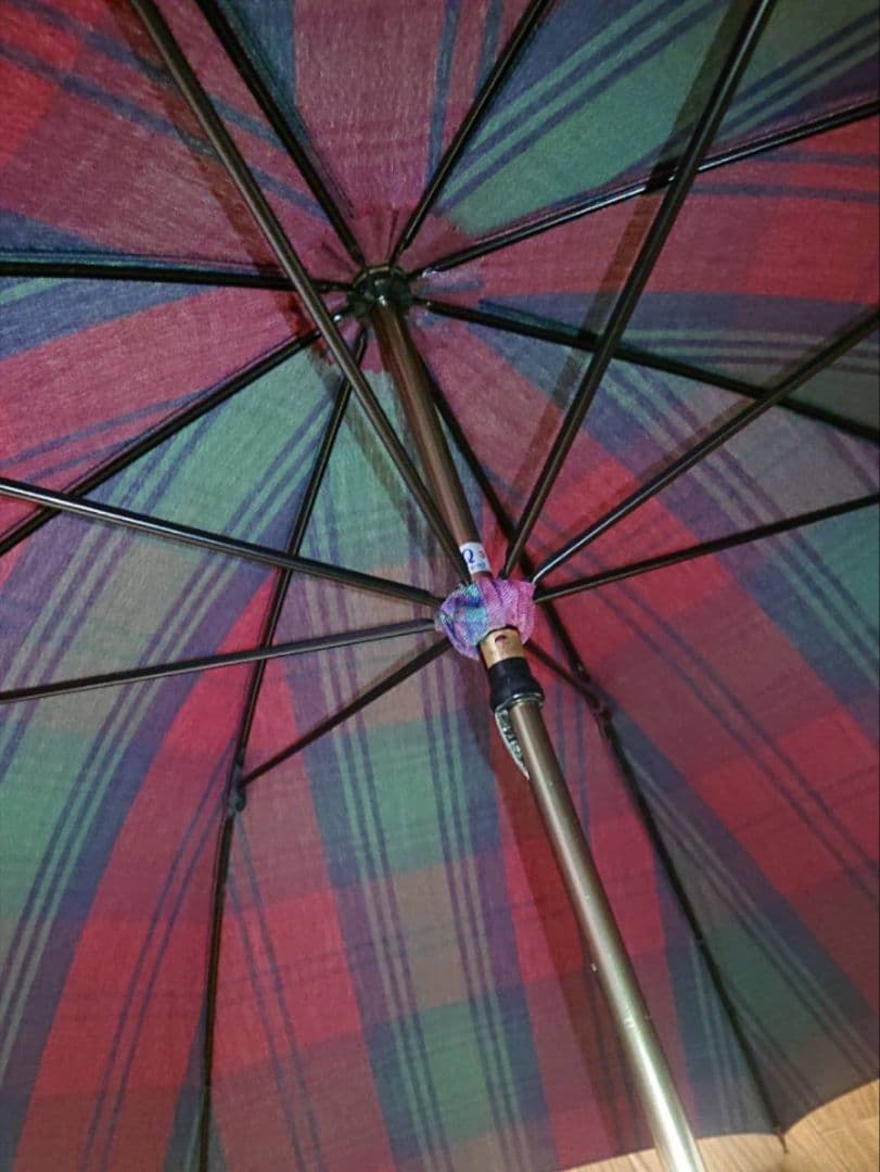 【処分価格☆】ヴィヴィアンウエストウッド 晴雨兼用 傘 ビンテージ チェック 柄