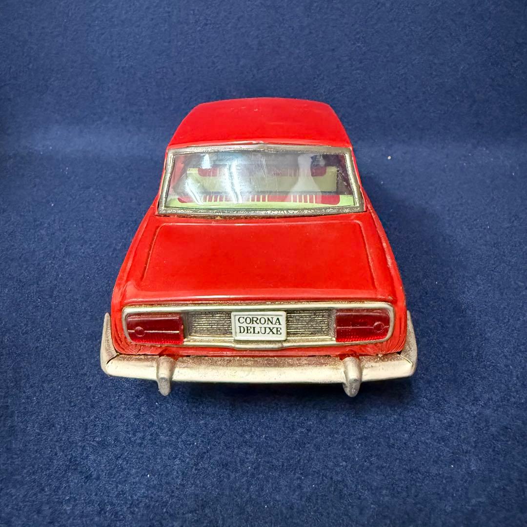 イチコー トヨペット コロナ デラックス ブリキ ミニカー フリクション 箱付き