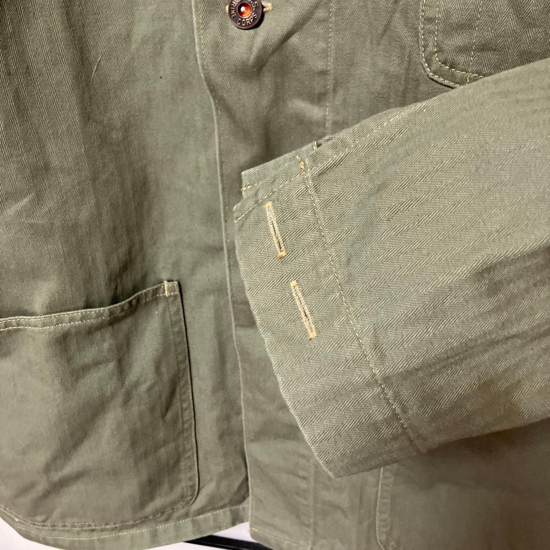 本日のみ値下げ❗️USMC ヘリンボーン P41 カバーオール 40s50s60s