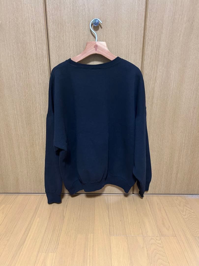 Hanes プレミアムウェイト スウェット ブラック