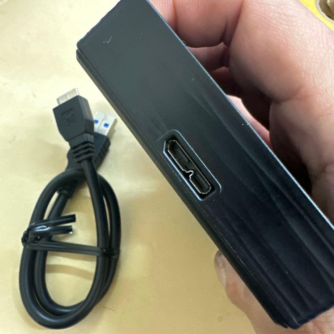 33.4TBほぼ未使用PS5テレビ録画windowsPCMac用ポータブルHDD