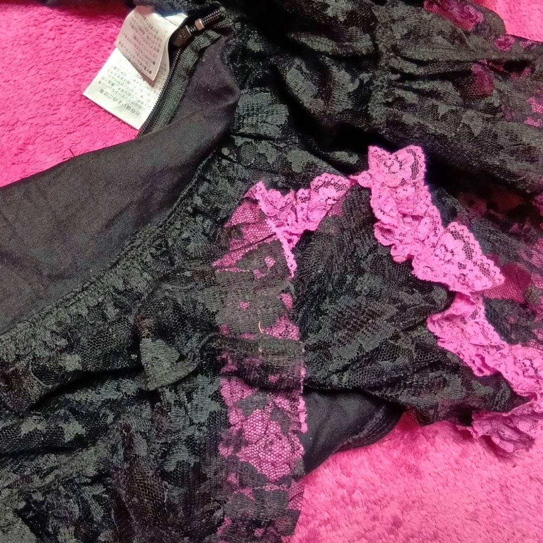 ma✽rs マーズ ブラック レースフレアスカート♡レア♡希少　黒 M　スカート