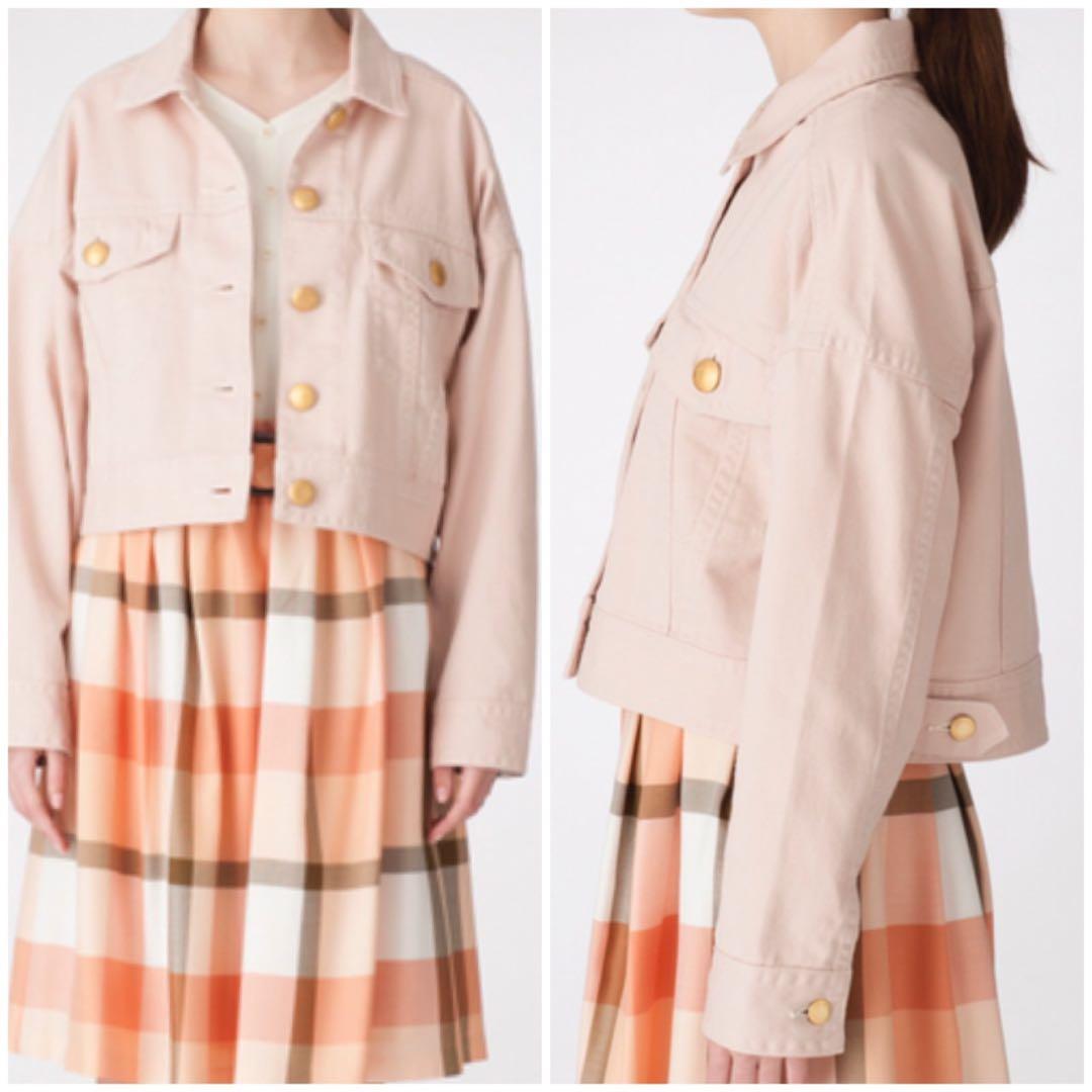 新品ブルーレーベル　吉岡里帆着用　ショート丈　Gジャン　サイズ38