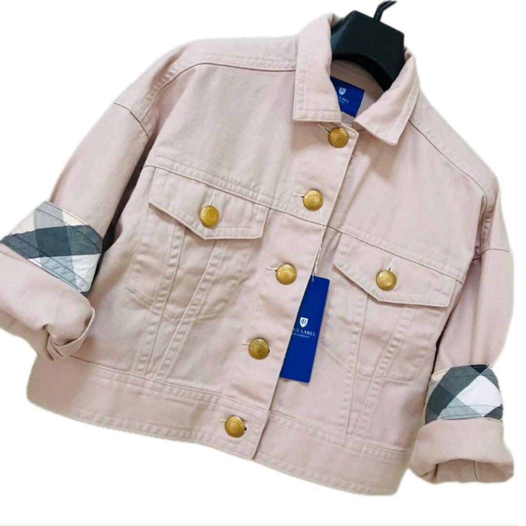 新品ブルーレーベル　吉岡里帆着用　ショート丈　Gジャン　サイズ38