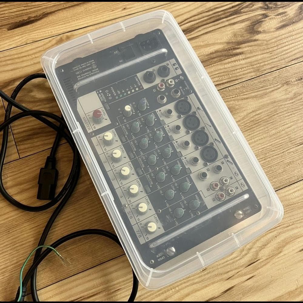 YAMAHA ステージパス STAGEPAS 300 パワードミキサー ケース付