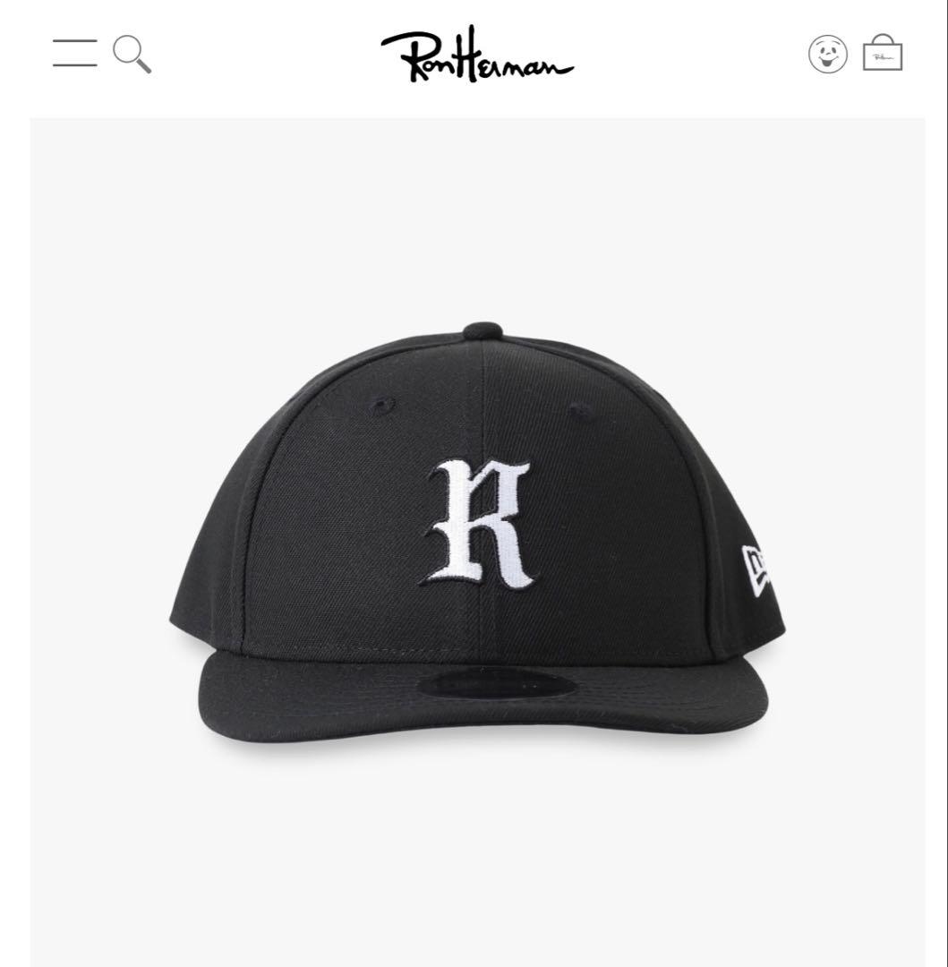 ブラック 9FIFTY スナップバックキャップ　ロンハーマン　ニューエラ