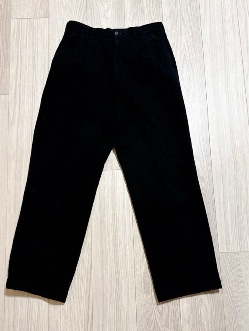 Y’s for men ウールスラックス M 90s ブラック