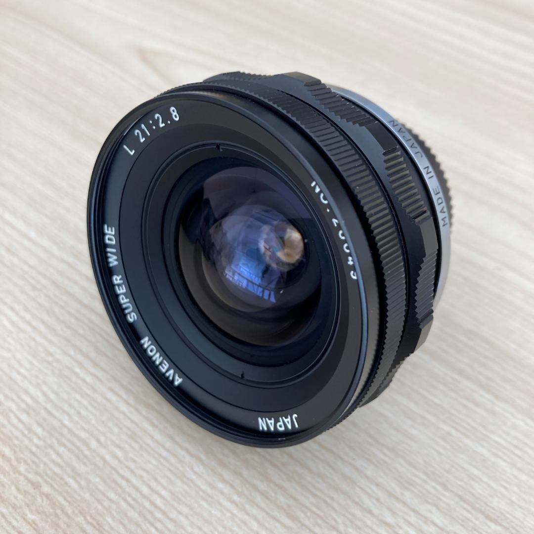 アベノン（AVENON）SUPER WIDE 21mm F2.8 Lマウント　黒