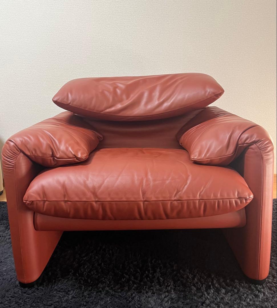 【⭐️展示超美品】Cassina 675 MARALUNGA / 1人掛けソファ