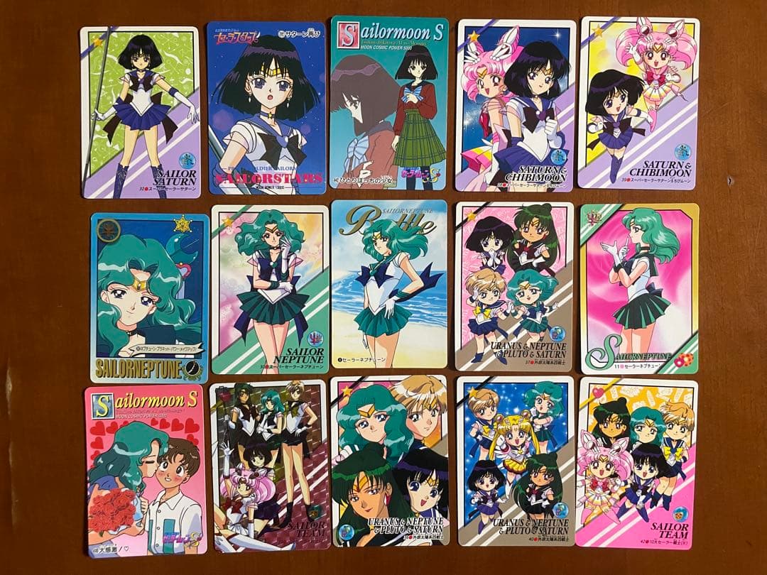 セーラームーン　カード　トレーディングカード　システムファイル　セット売り