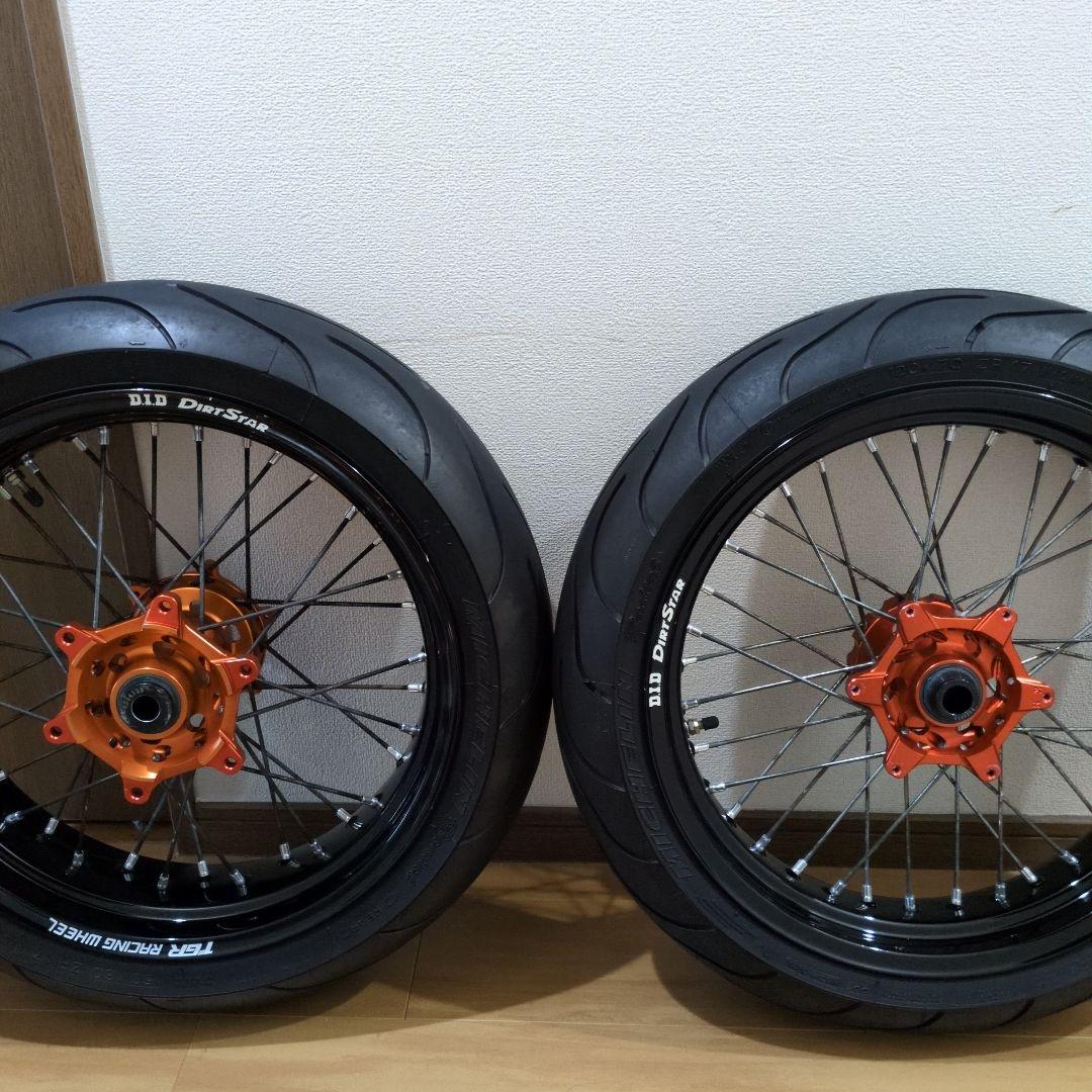 KTM EXC-F TGR モタードホイール前後