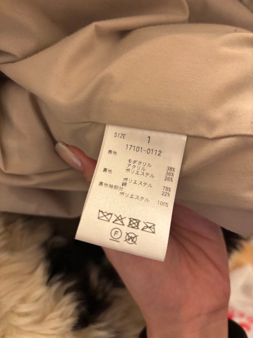 【CLANE】cow boa blouson