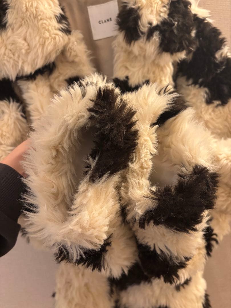 【CLANE】cow boa blouson