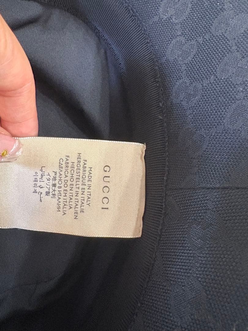 GUCCI バケットハット BLACK L(59cm)