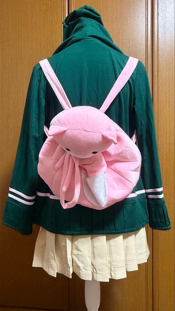 ダンガンロンパ 七海千秋 コスプレ 衣装 フルセット ウィッグ リュック付