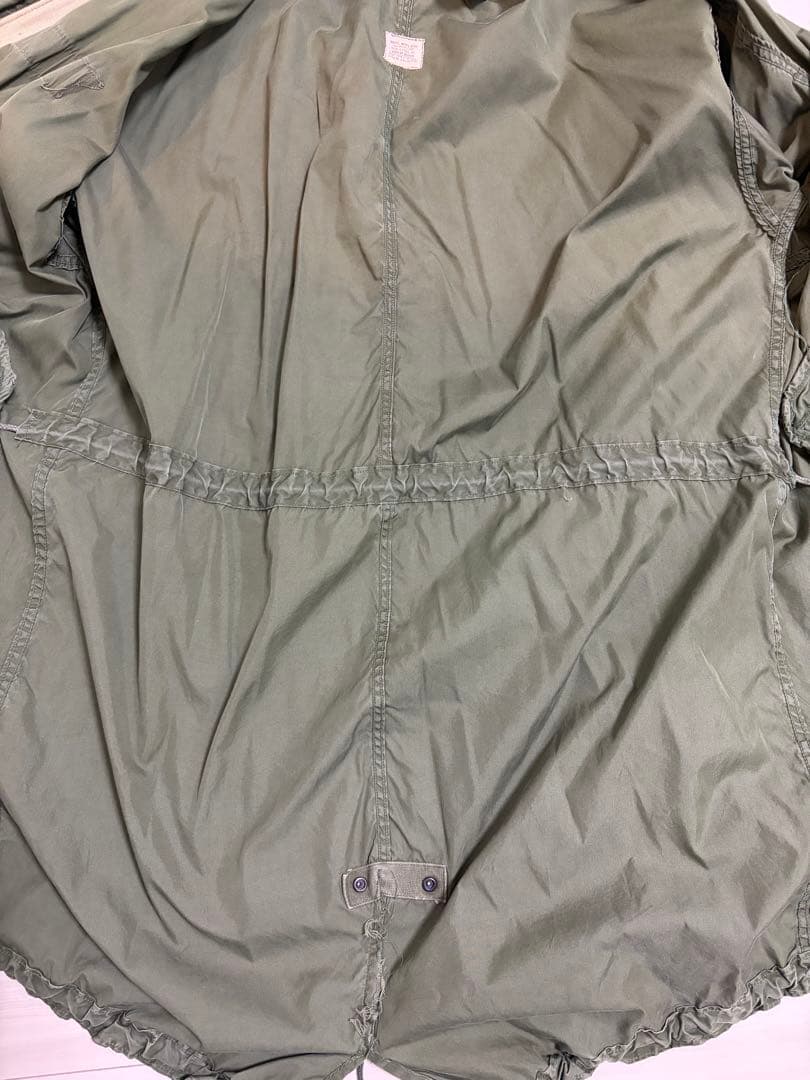 60s初期実物M-65 MAXジップ希少シェルM-R