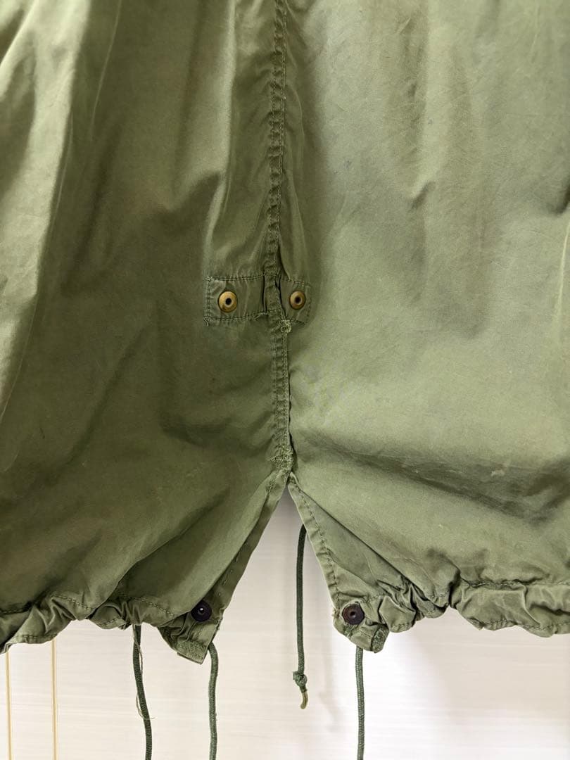 60s初期実物M-65 MAXジップ希少シェルM-R