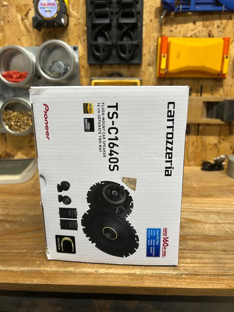 カーオーディオ carrozzeria TS-C1640S