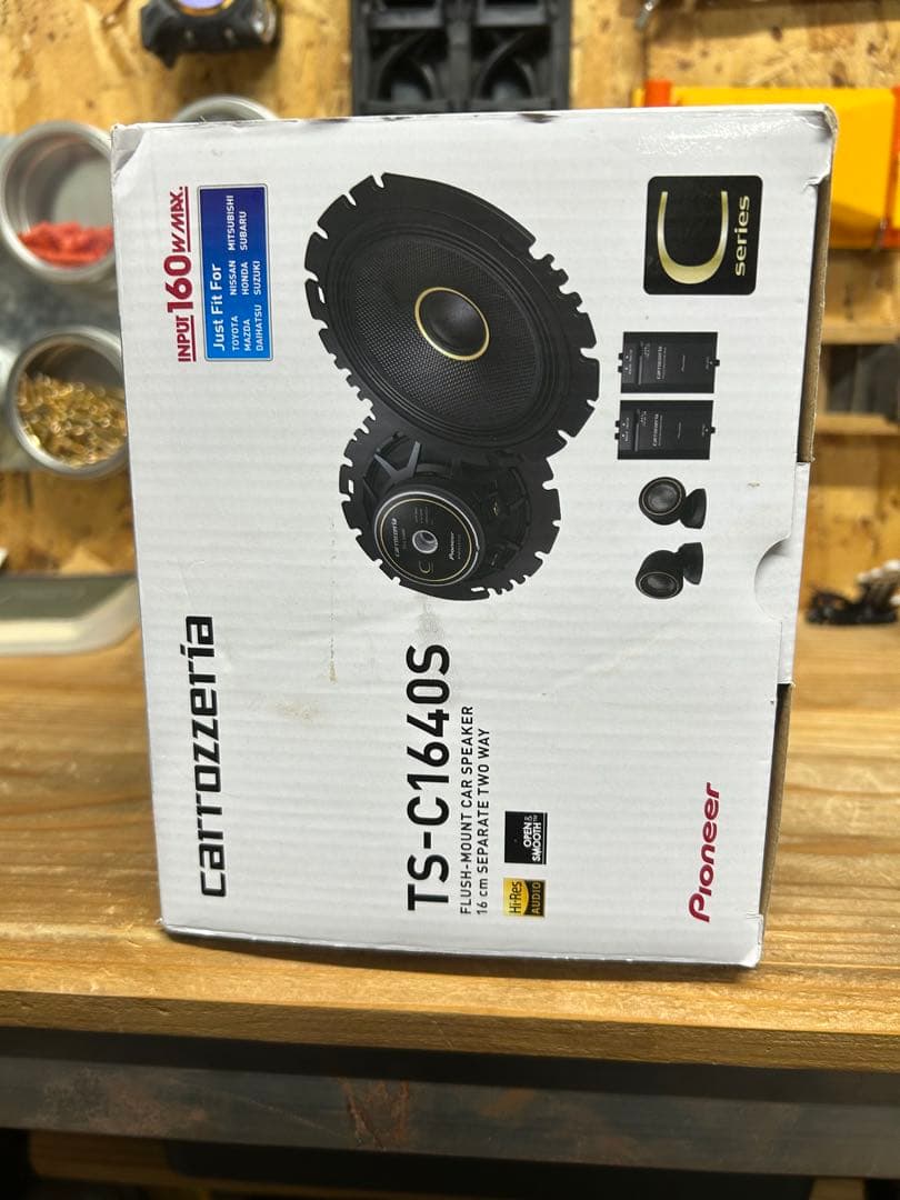 カーオーディオ carrozzeria TS-C1640S