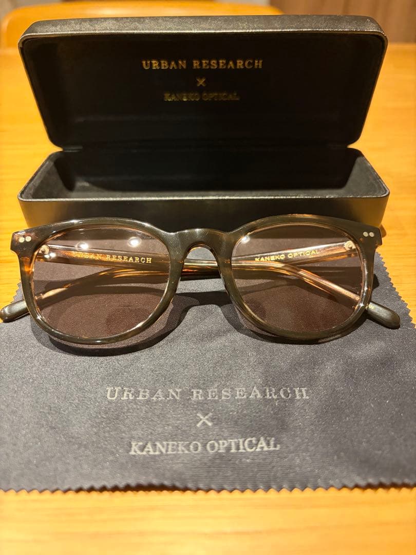 URBAN RESEARCH ×金子眼鏡 サングラス メガネ 美品 最終値引き‼️