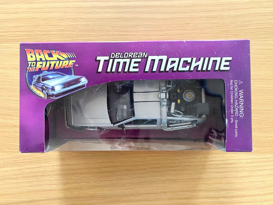 【3台セット・未開封】WELLY 1/24 デロリアン BTTF パート123