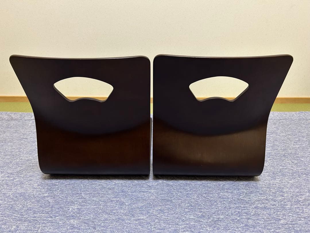 【美品】ニトリ 木製座椅子 和座椅子 6脚セット