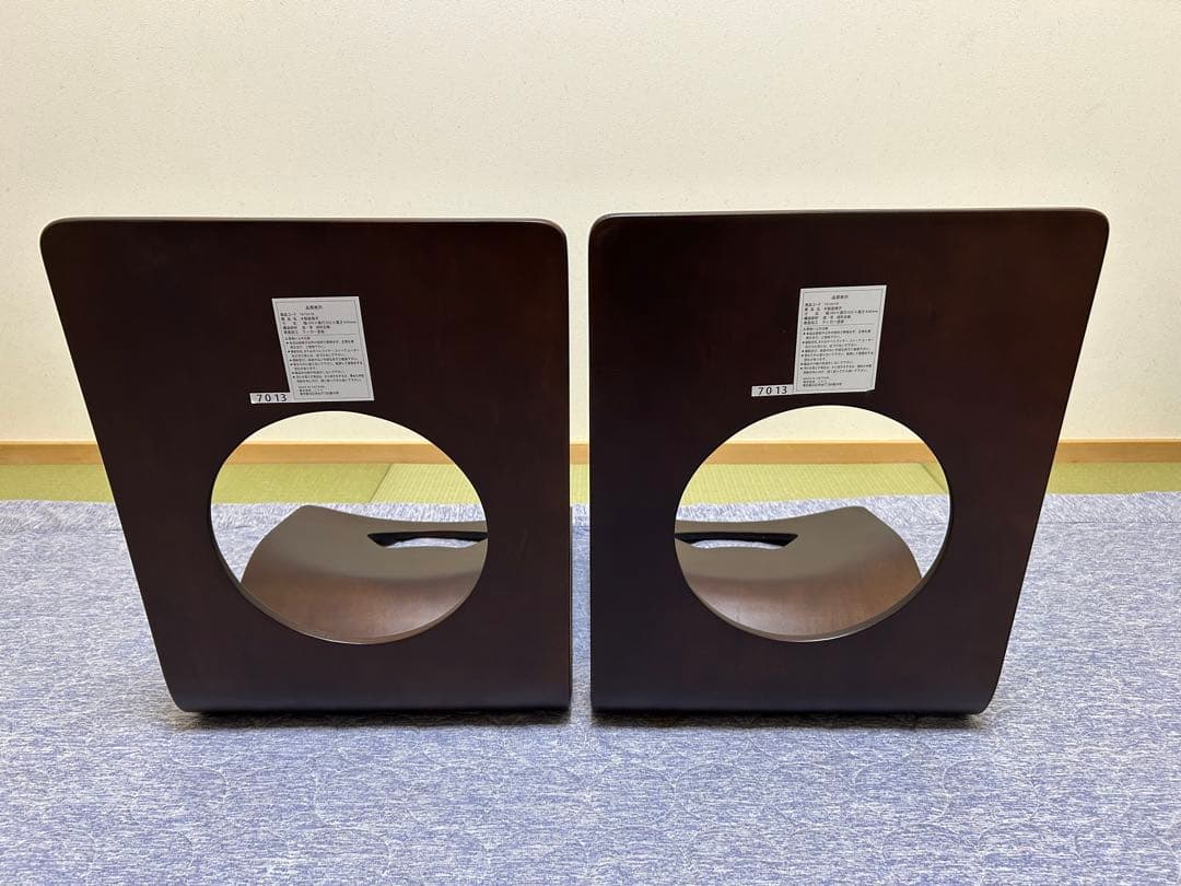 【美品】ニトリ 木製座椅子 和座椅子 6脚セット