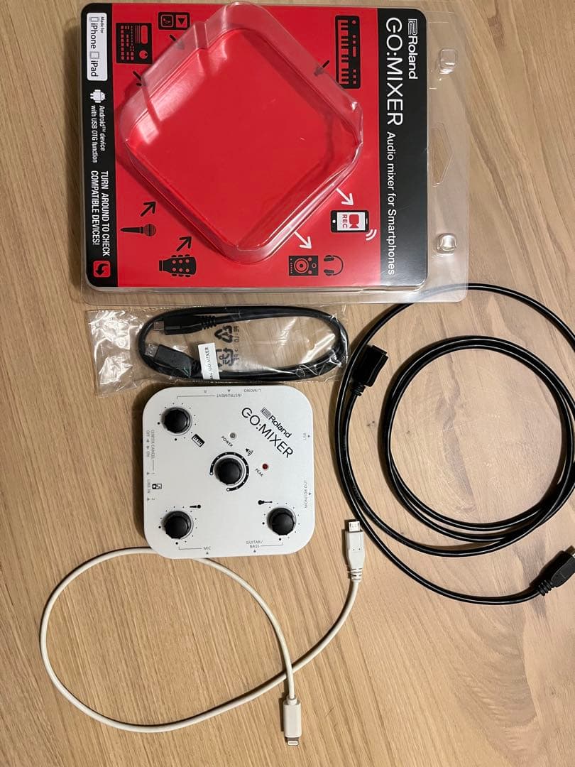 Roland GO:MIXER スマートフォン向け オーディオインターフェイス