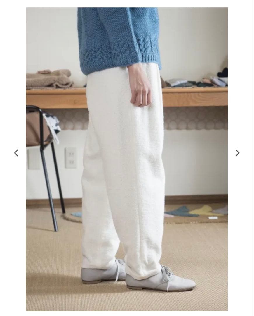 ミナペルホネン papier リバーシブルパンツ