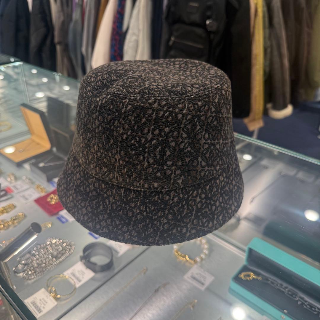 LOEWE アナグラム　バケットハット　バケハ