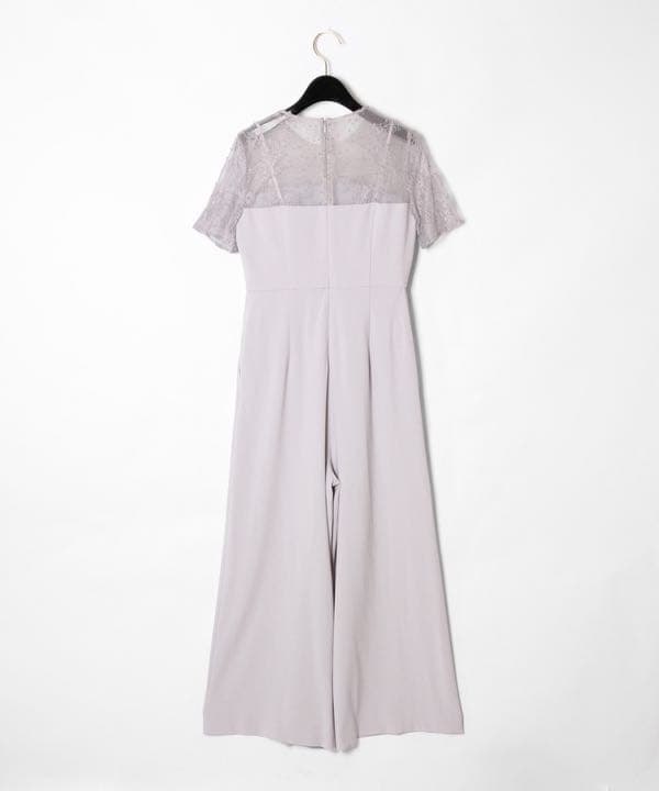 新品タグ付き グレースコンチネンタル パーティドレス フリルワイドサロペット