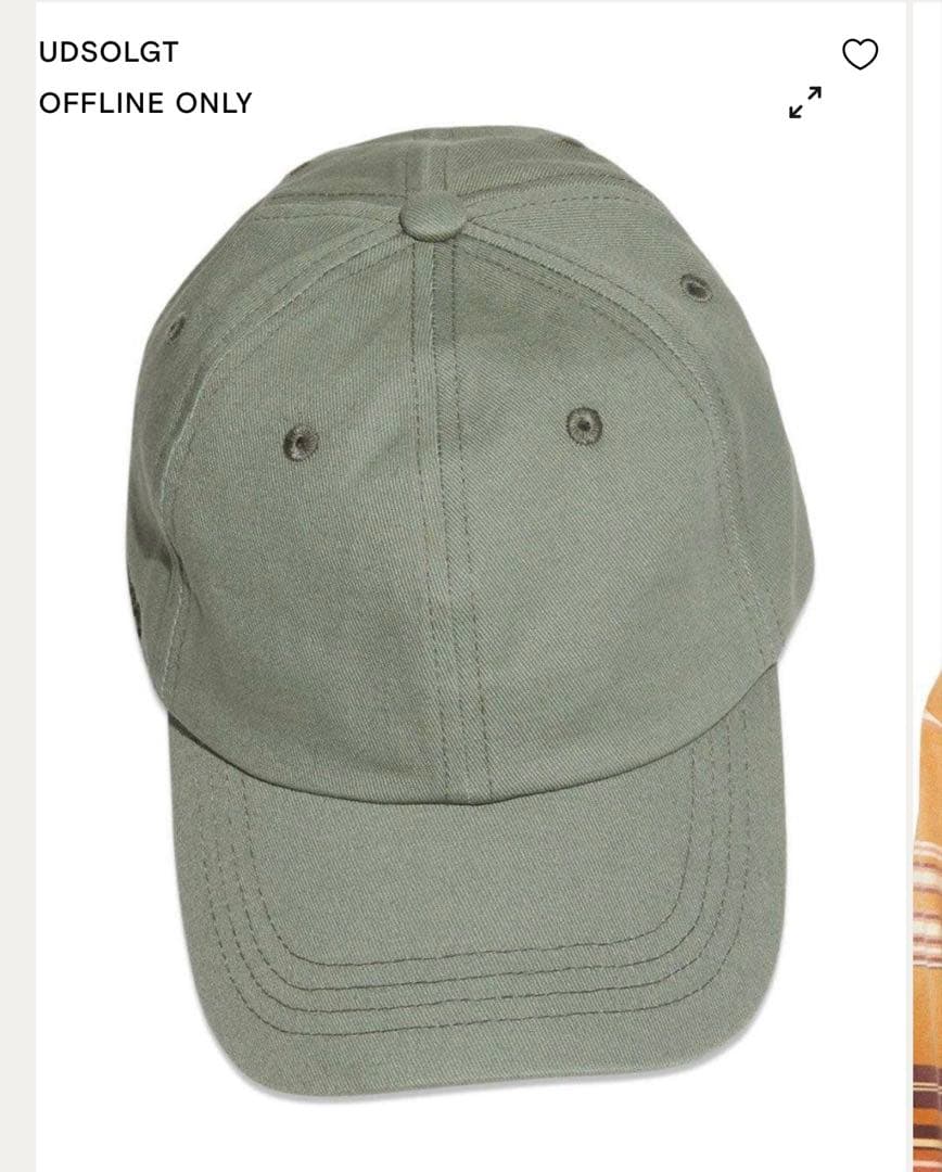 ACNE STUDIOS コットンキャップ FN-UX-HATS000148