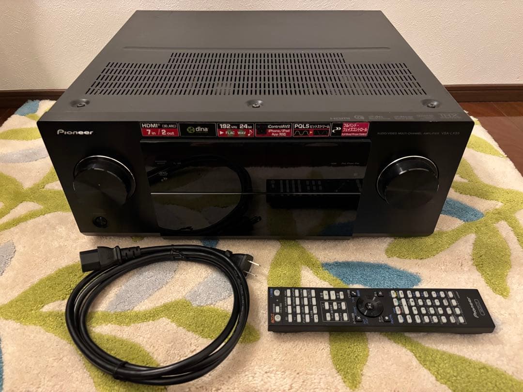 実働品パイオニアAVサラウンドアンプ VSA-LX55 AirPlay／3D対応