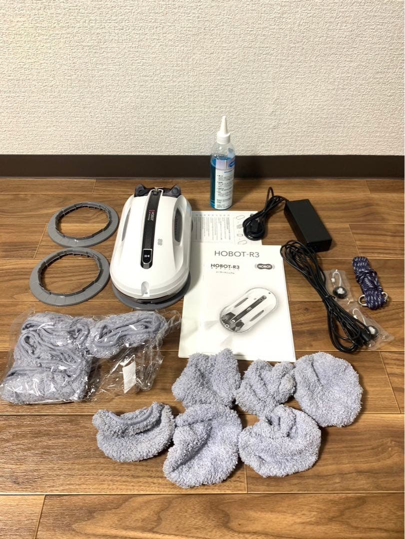 HOBOT-R3 ホボット　窓拭きロボット AI搭載 ガラス 水拭き 乾拭き