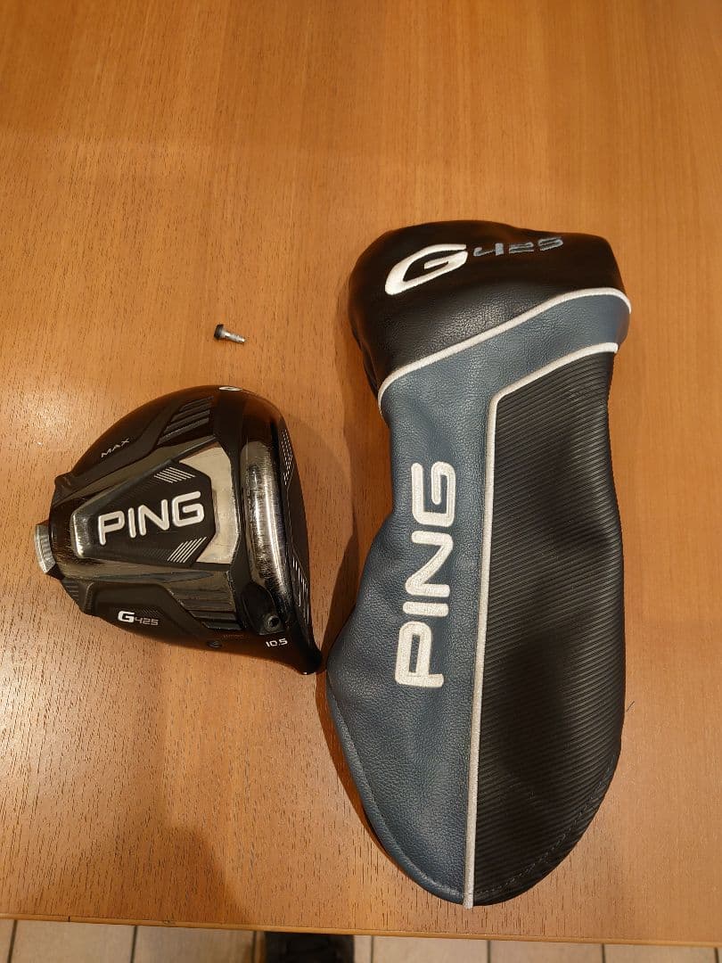 PING G425 MAX ドライバー 10.5度ヘッドのみ ヘッドカバー付き