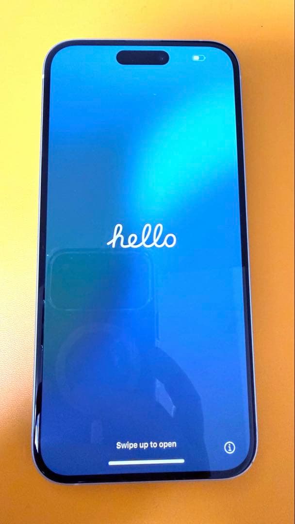 【週末セール】iPhone 15 plus ブルー　超美品　米国版　128GB