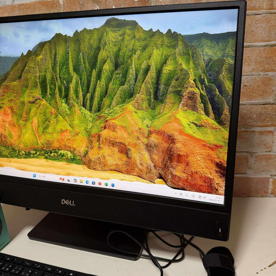 大容量　DELLデスクトップノート PC Webカメラ　Win11 オフィス付き