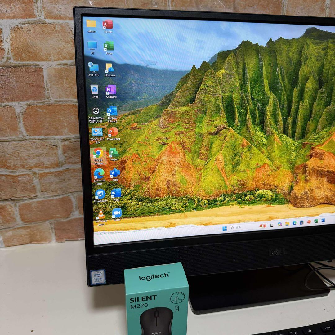 大容量　DELLデスクトップノート PC Webカメラ　Win11 オフィス付き