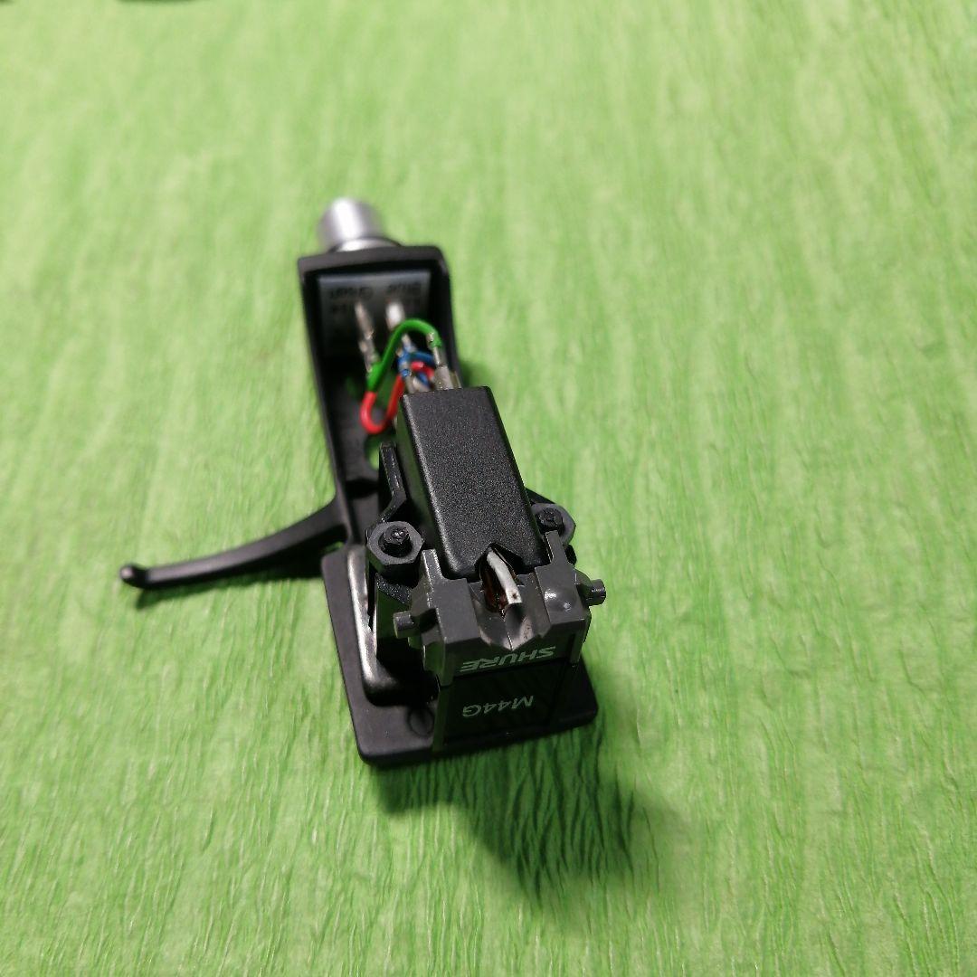 SHURE M44G 純正針 Technicsシェル