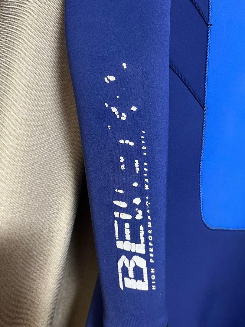 BEWET ウェットスーツ　ジャージフルスーツ 3×3 ジャーフル