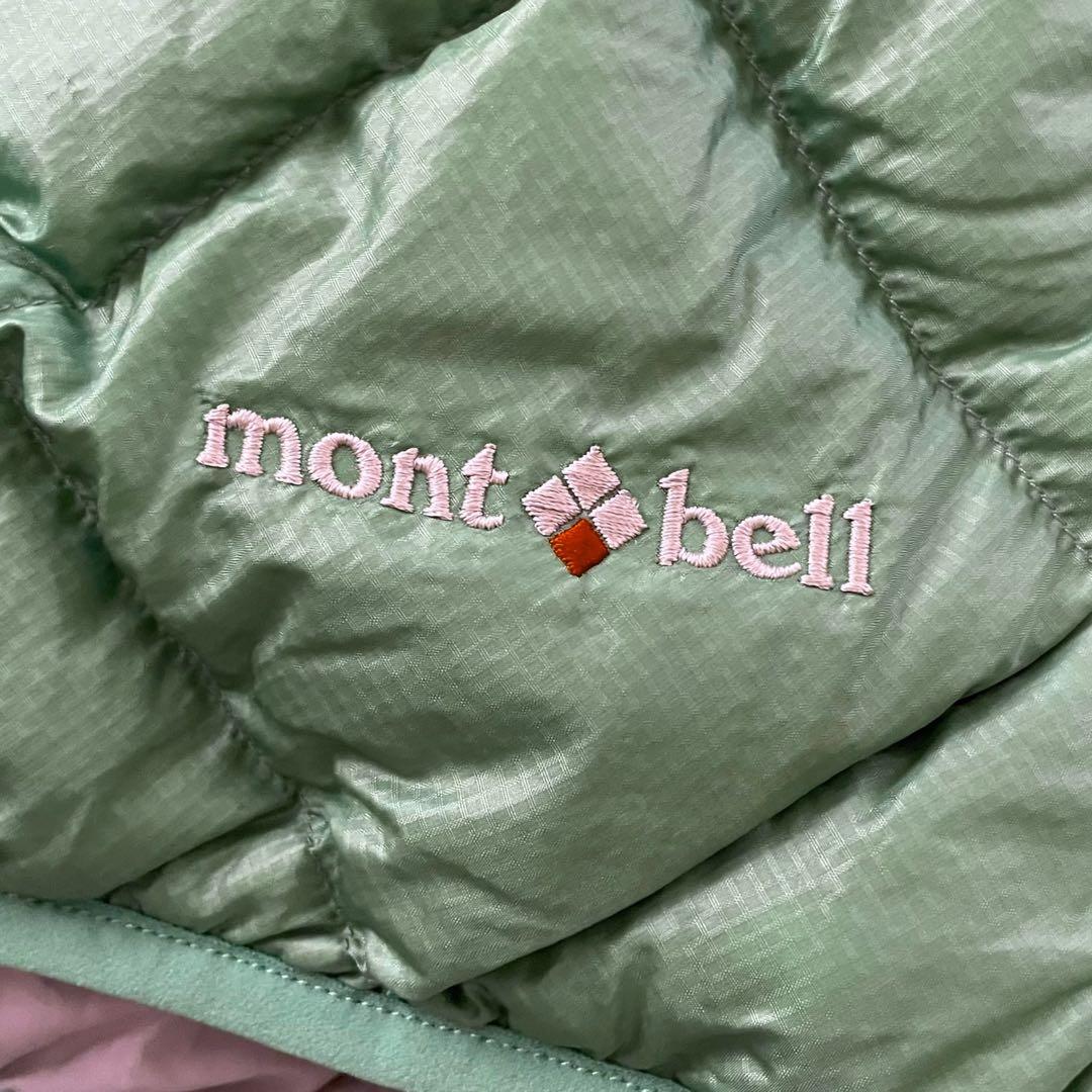 【美品】mont-bell モンベル ライトアルパイン ダウンジャケット GRN