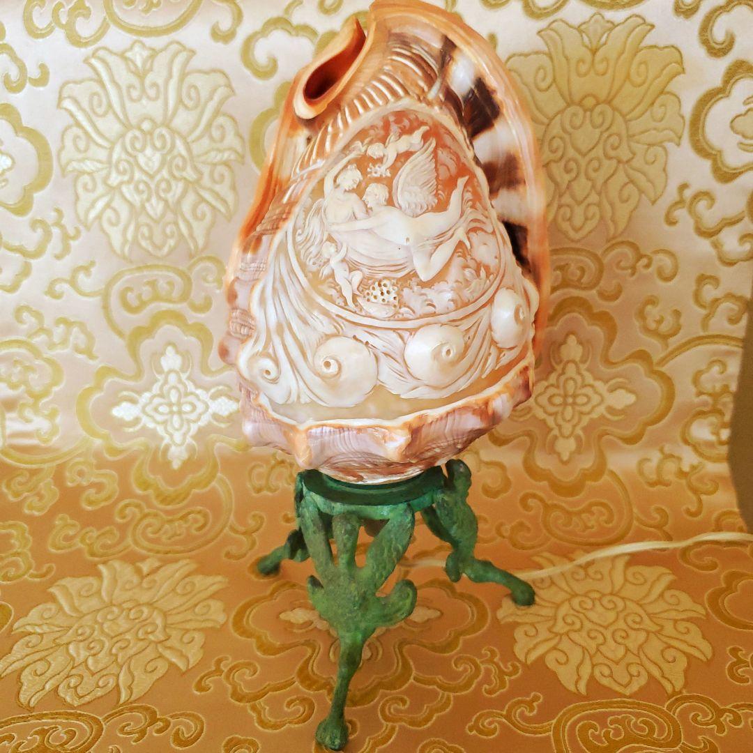 シェルカメオランプ