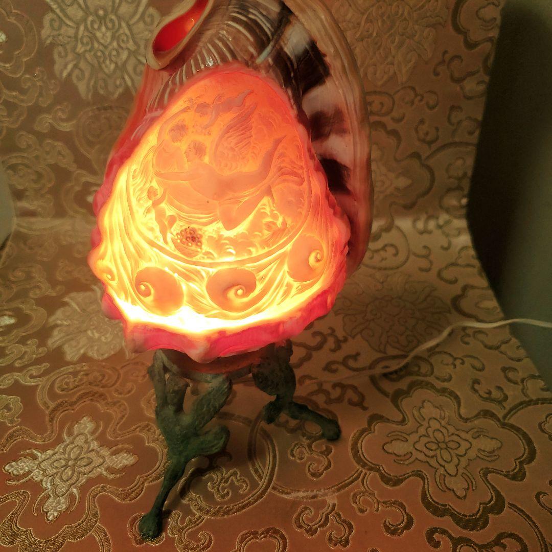 シェルカメオランプ