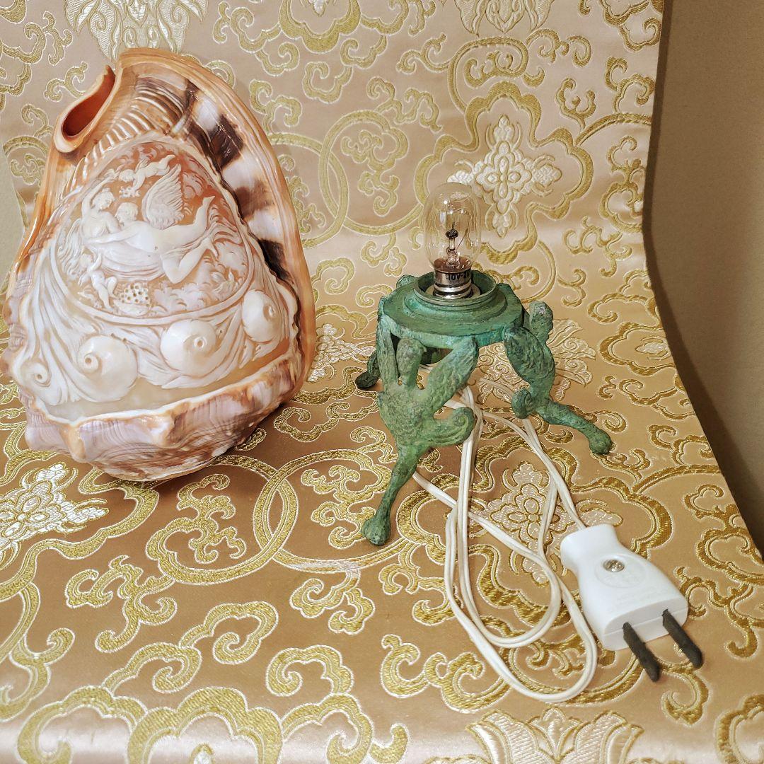 シェルカメオランプ