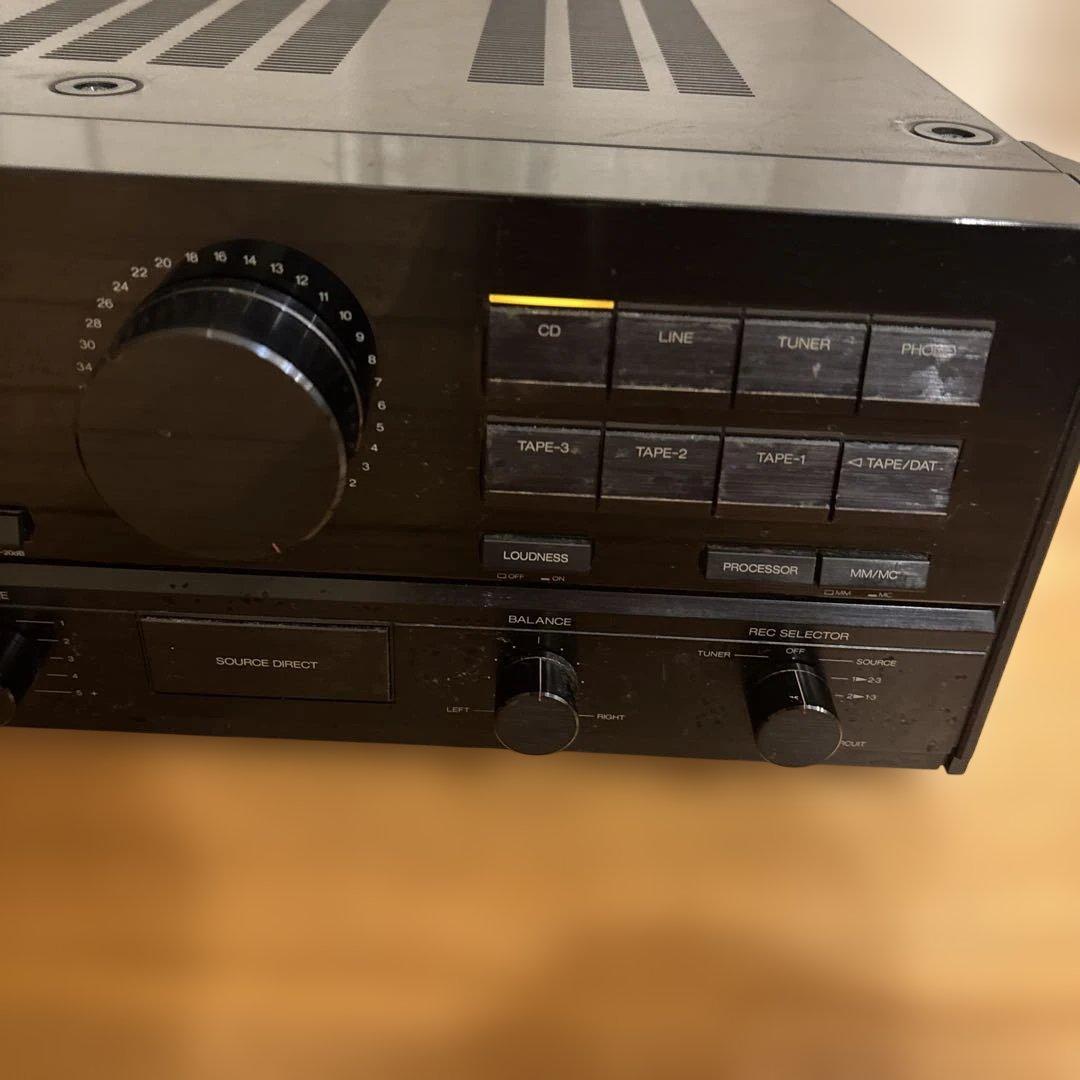 イサオ　Sansui AU-α607プリメインアンプ ブラック