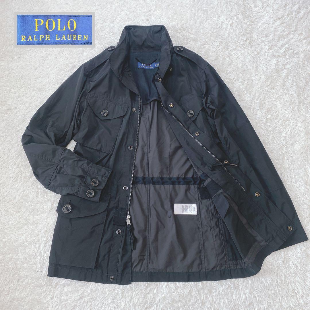 ポロラルフローレン ブラック M65 ミリタリージャケット フィールドジャケット